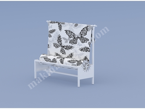 60X180 Cm Sabit Ayak Top Kumaş Açma Aparatı