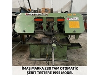 Scie à ruban entièrement automatique de marque İmaş, modèle 280 - 0