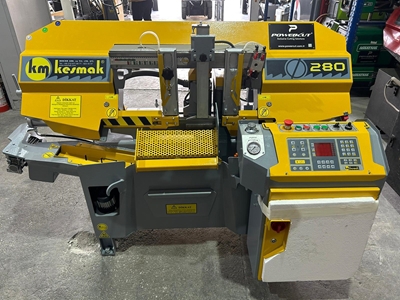 Kesmak KME 280 Elektronik Şerit Testere Tezgahı