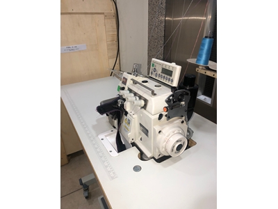 Ex 5 Faden Kettenstich Nähmaschine mit Transporter - 7