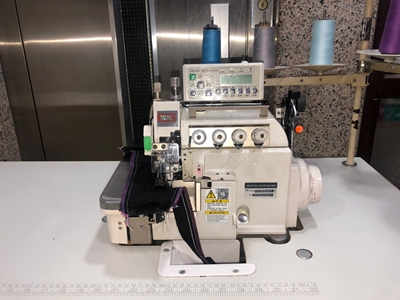 Ex 5 Faden Kettenstich Nähmaschine mit Transporter - 1