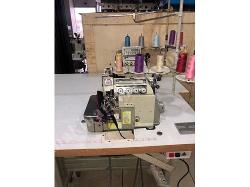 5 Thread Chainstitch Overlock Sewing Machine with Transporter