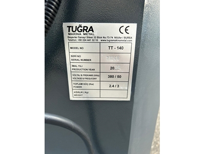Tubend TT-140 Boru Kurtağzı Açma Makinası - 8