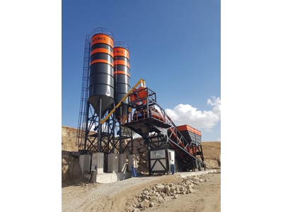 100 m³ /Saat Tam Mobil Beton Santrali - 1