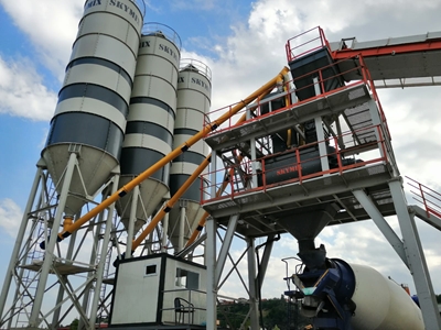 130 m³ /Saat Sabit Beton Santrali  - 0
