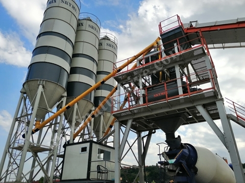 130 m³ /Saat Sabit Beton Santrali 