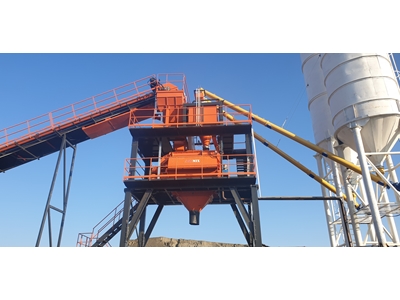 130 m³ /Saat Sabit Beton Santrali  - 1