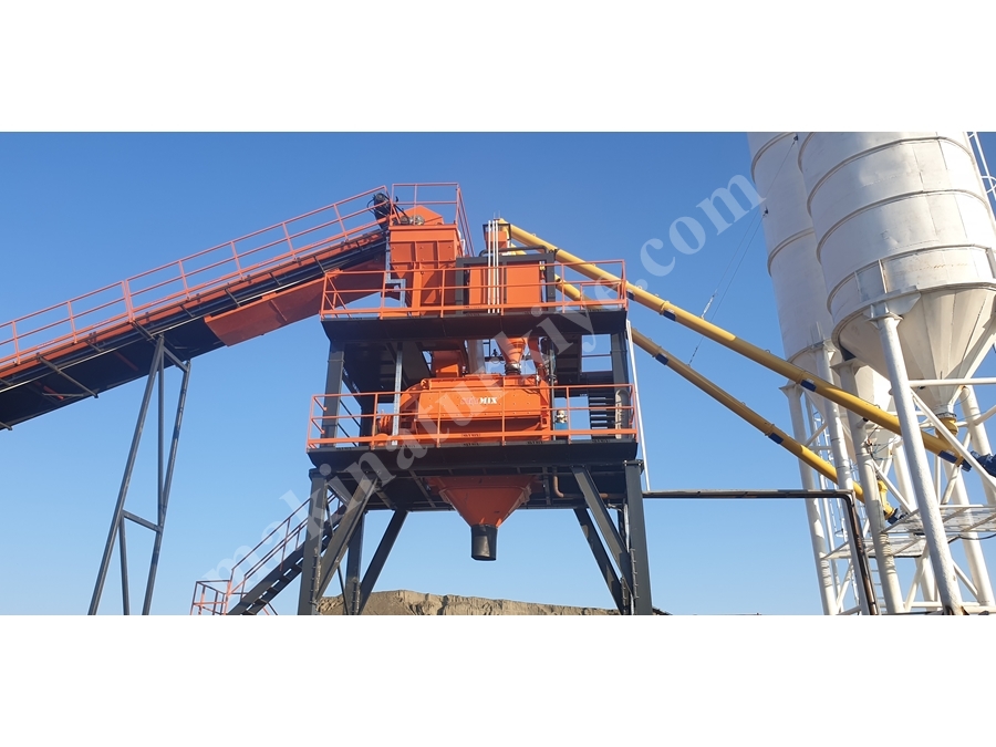 130 m³ /Saat Sabit Beton Santrali 