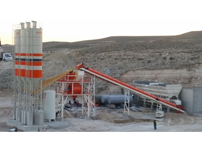 100 m³ /Saat Sabit Beton Santrali - 0