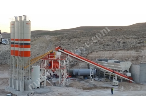 100 m³ /Saat Sabit Beton Santrali