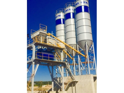 100 m³ /Saat Sabit Beton Santrali - 2