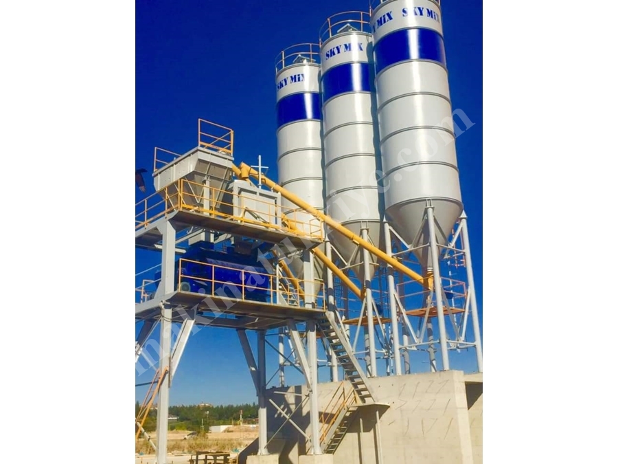 100 m³ /Saat Sabit Beton Santrali