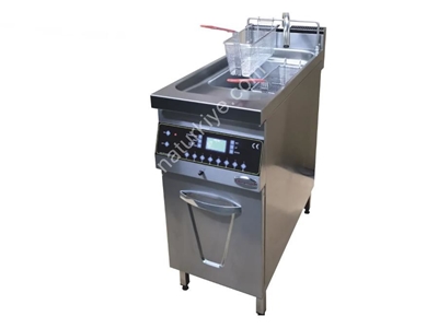 Friteuse rapide numérique à gaz pour fast-food - 1
