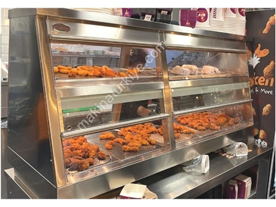 Electric Fully Automatic Double Deck Chicken Holding Unit - 1