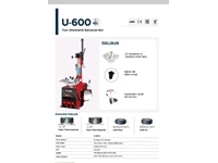 10''-22'' Semi-Automatic Tire Dismounting and Mounting Machine