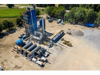  80-320 Ton / Saat Sabit Asfalt Plenti