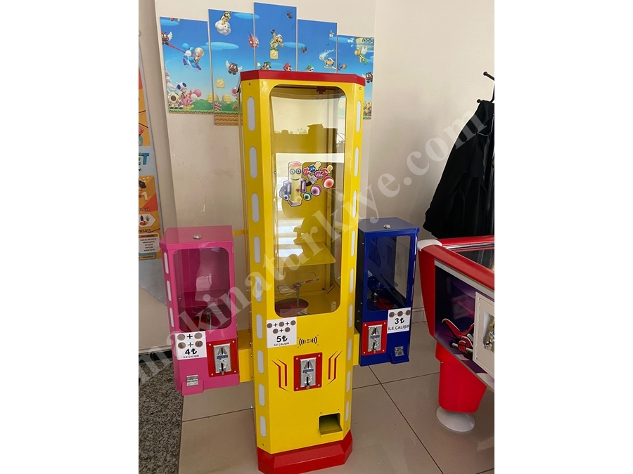 3'Lü Jetonlu Şeker Otomatı