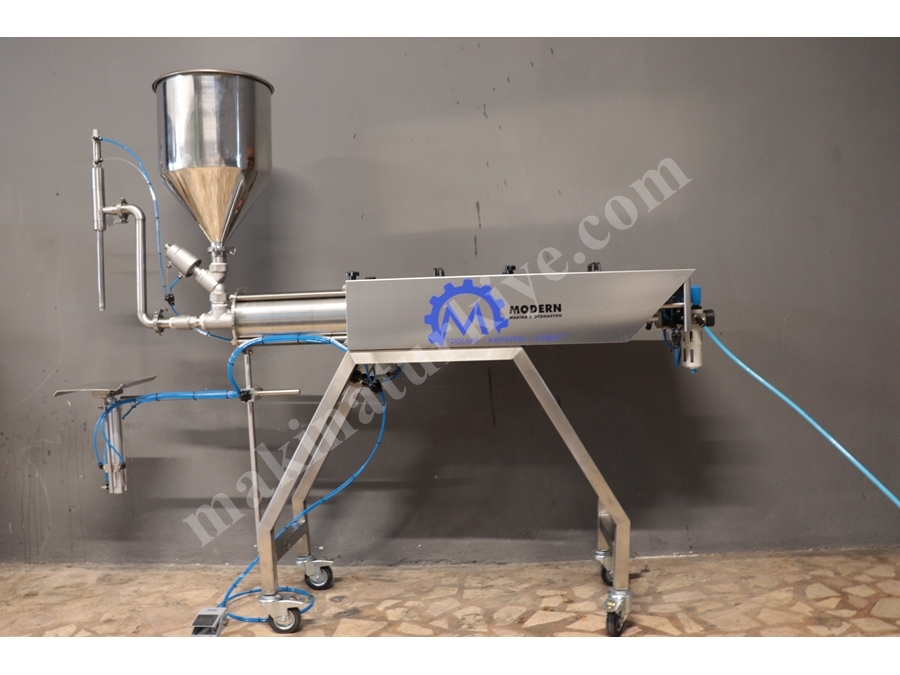 100-1000 ml Yarı Otomatik Sıvı Dolum Makinesi