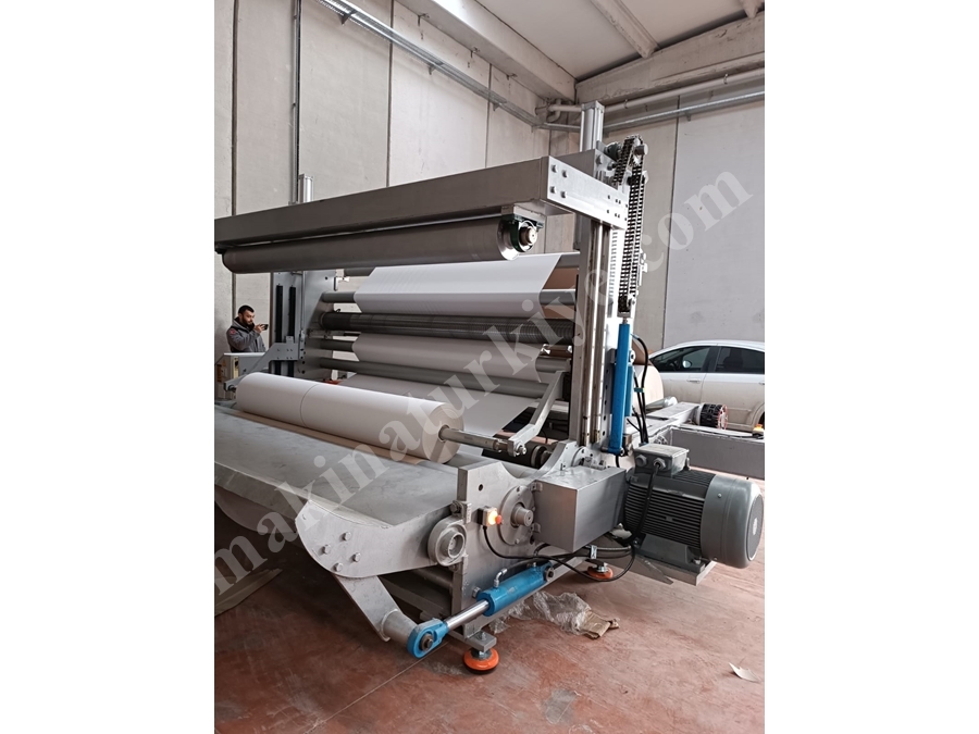 750 m/dk Jumbo Bobin Dilimleme Makinası 