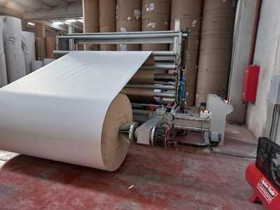 750 m/dk Jumbo Bobin Dilimleme Makinası  - 1