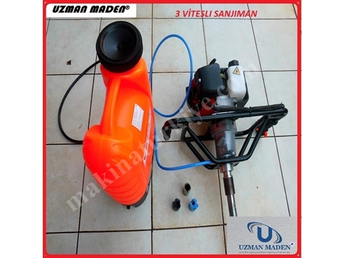 3 hp (3 Vitesli) Zemin ve Maden Sondaj Makinası