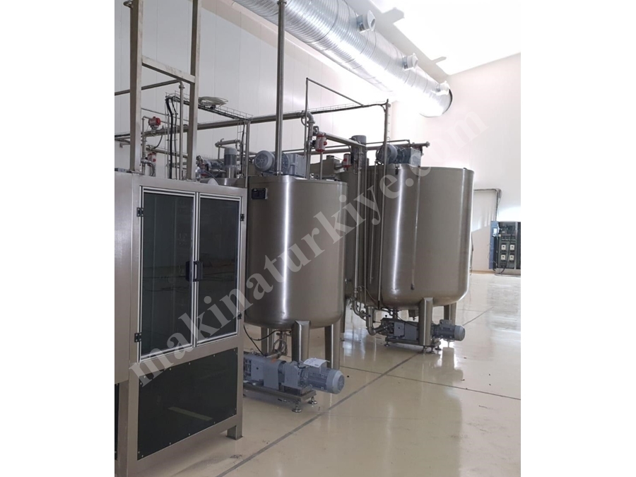 3 Ton Krema Stok Tank
