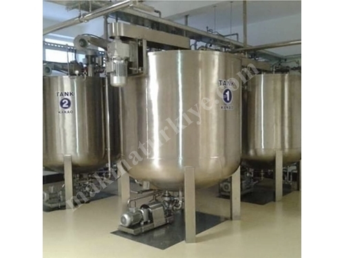 3 Ton Krema Stok Tank