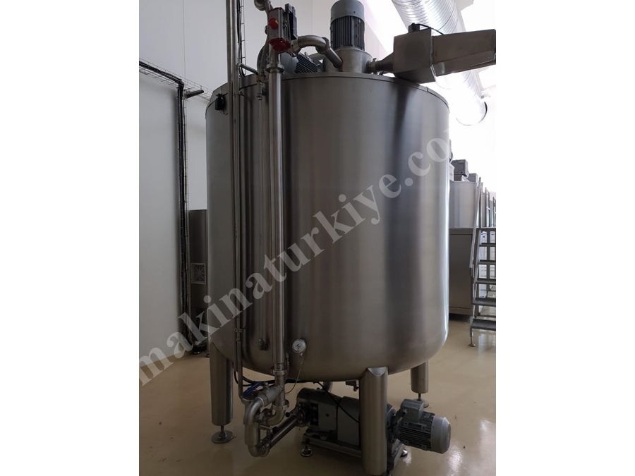 3 Ton Krema Stok Tank