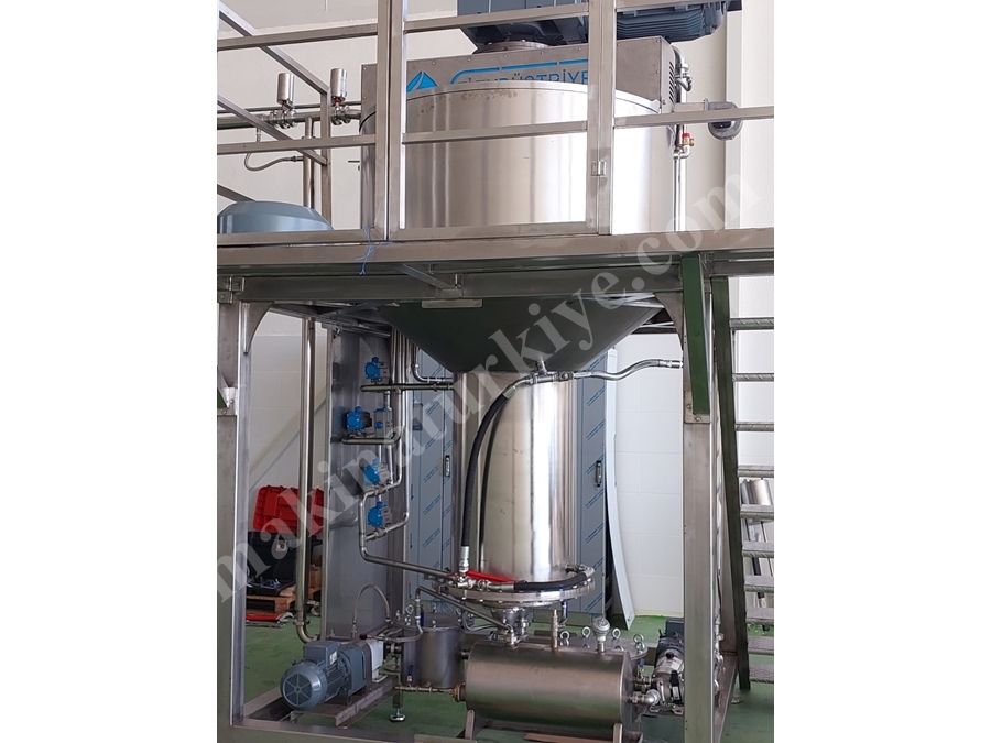 1000 Kg Krema Melanjörü