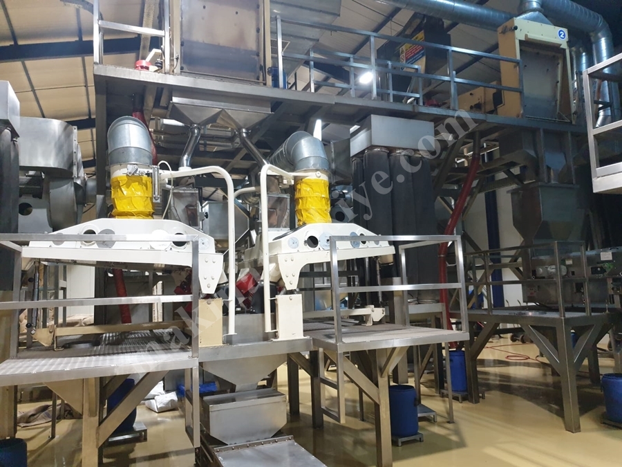 3 Ton / Saat Kuruyemiş Kırma Tesisi