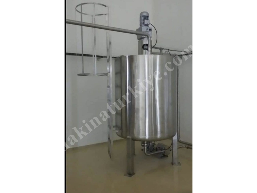 Kuruyemiş Ezmesi Stok Tankı
