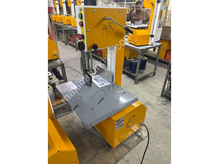 Static Painted Meat Bone Saw