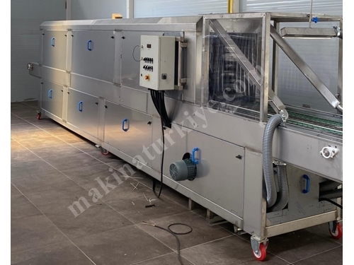 150 Adet / Saat Gıda Kasası Yıkama Makinası
