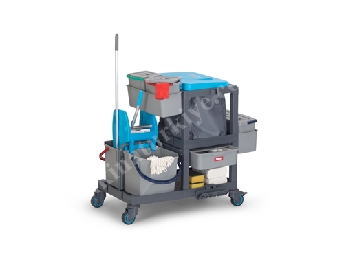 Procart 391 Floor Cleaning Trolley