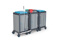 Procart 3352Sp Floor Cleaning Trolley - 4