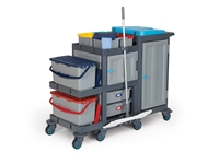 Procart 1365 Floor Cleaning Trolley - 4