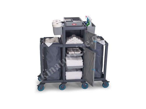 Procart 414 Floor Cleaning Trolley