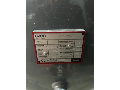 Özen Tk-300/2X90 Pistonlu Kompresör - 5