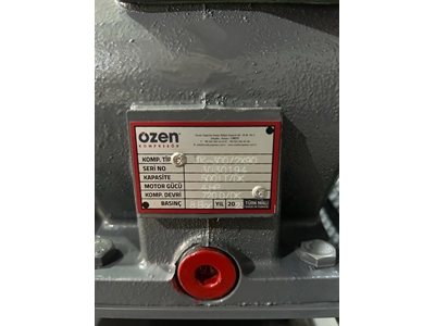 Özen Tk-300/2X90 Pistonlu Kompresör - 4
