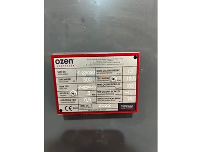 Özen Tk-500/3X110 Pistonlu Kompresör - 5