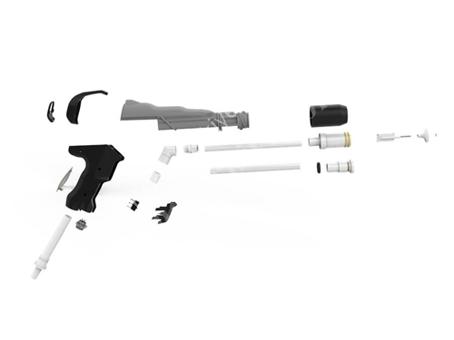 Strong3000 Elektrostatischer Pulverlackemaille-Pistole