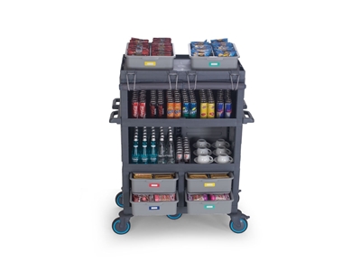 Procart 279 Floor Service Cart - 4