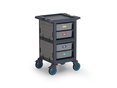 Procart 208 Floor Service Cart - 3