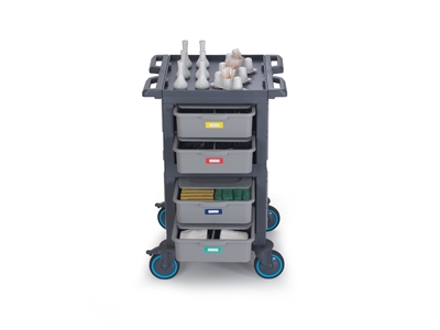 Procart 208 Floor Service Cart - 0