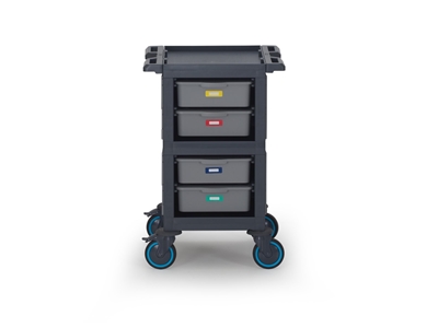 Procart 208 Floor Service Cart - 1