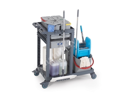 Procart 1341 Floor Cleaning Trolley