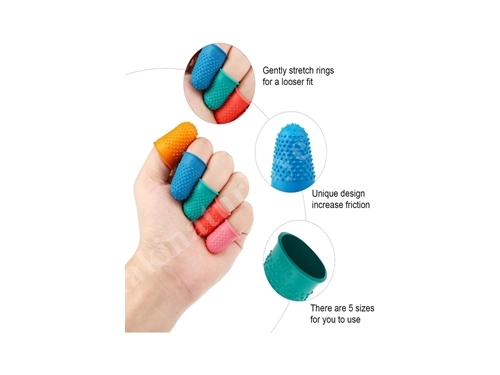 32 Piece Finger Guard Heat Resistant Silicone Finger Cot