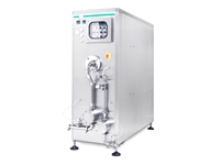 Machine de production continue de crème glacée avec pompe à lobes de 150 à 600 litres/heure - 0
