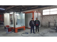 Top Pallet Conveyored Cabin And Box Type Paint Oven - 1