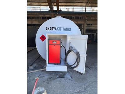 Yatay Tip Akaryakıt Yakıt Tankı - 0